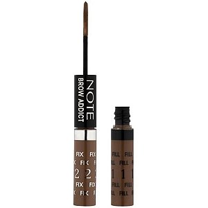 Rímel Note Brow Addict 2 em 1 01 Dark Blonde