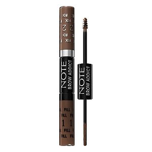 Gel para cejas Note Brow Addict 2in1 02 Light Brown