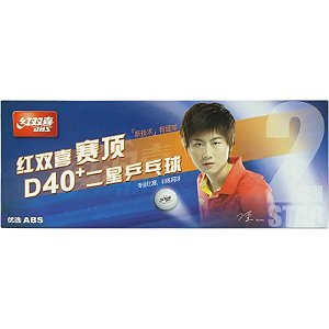 Bola de Pingue-Pongue DHS D40+ CD40BY (10 unidades)