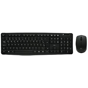 Teclado e Mouse Sem Fio Mtek KM-5239 Preto