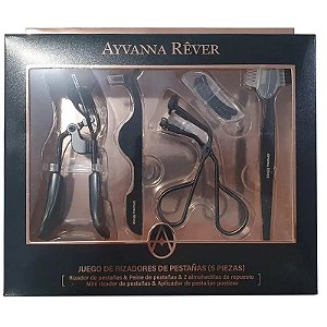 Kit de curvador de cílios Ayvanna Rêver Versão para Pele - 28mL