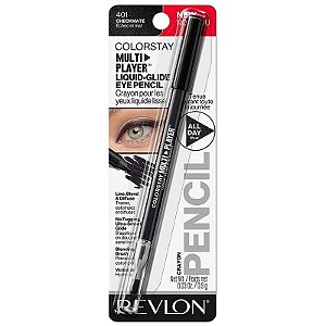 Lápis para Olhos Revlon ColorStay Multiplayer 401 Checkmate - 0,9g