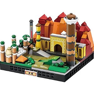 Bloco de Construção Wange City Microcosm Xin Jiang - 3109 (209 peças)