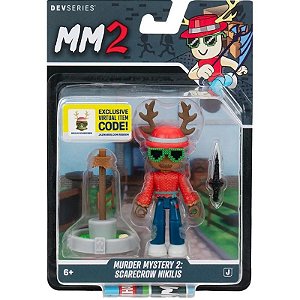 Boneco Devseries MM2 Espantalho Nikilis Jazwares - CRS0187