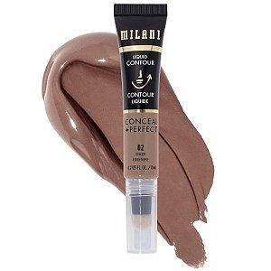Contorno Liquido Milani Conceal+Perfect 02 Ginger Gengibre - 8mL
