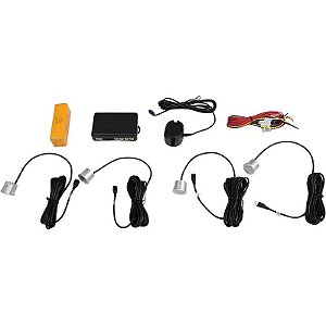 Sensor de Estacionamento Frontal Motor One M1 CRS8500F Prata Cinza (4 peças)