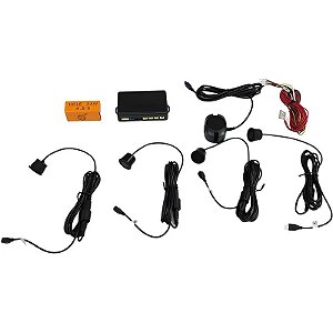 Sensor de Estacionamento Frontal Motor One M1 CRS8500F Preto Fosco (4 peças)