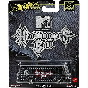Mini Carro Hot Wheels Tour Bus Premium Headbangers Ball Mattel - JBL64