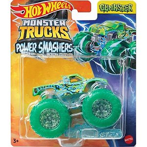 Monster Truck HotWheels Power Smashers Gunkster Mattel - HYJ25