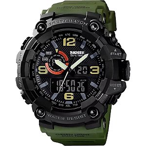 Relógio SKMEI 1520 Verde Militar - Masculino