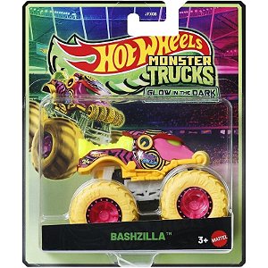 Carrinho Bashzilla Hot Wheels Monster Trucks - Mattel JFX08 JFX23