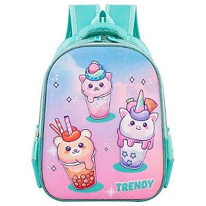Mochila Infantil Trendy 30114 - Aqua