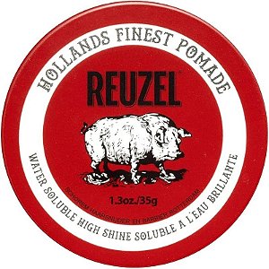 Pomada Reuzel Red Water Soluble - 35g