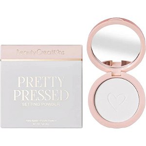 Pincel Bush Beauty Creations Pretty Pressed Setting Sheer Perfect - 7g
