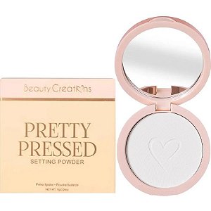 Pincel Bush Beauty Creations Pretty Pressed Setting Very Vanilla - 7g