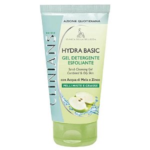 Gel Esfoliante Clinians Hydra Basic com Água de Maçã e Zinco 150ml