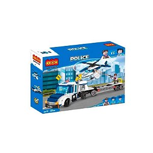 Bloco Cogo Polícia 329 Peças