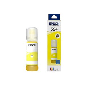Frasco de Tinta Epson T524420 L6490/L15150/L15160 70ML - Amarelo