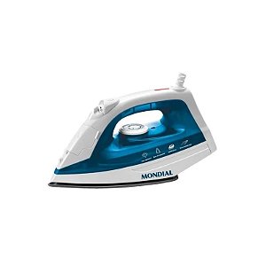 Ferro de Passar a Vapor Mondial F-32 Azul 220V