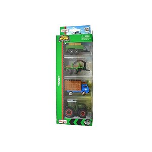Conjunto de Máquinas de Trabalho 4 Peças