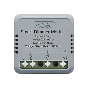 Interruptor de Luz Inteligente Moes ZM-105-M Módulo Dimmer 1 Gangue