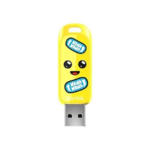 Pendrive Sandisk Fortnite Peely Edition USB 3.2 128 GB - Amarelo (SDCZIF-128G-G46)
