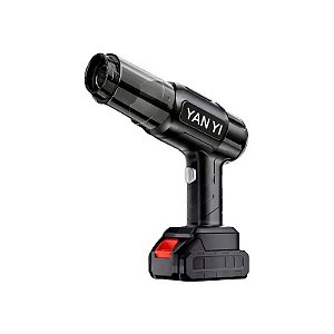 Aspirador de Pó Portátil Yan Yi Vacuum Cleaner ST-6631C - Recarregável - Bivolt - Preto
