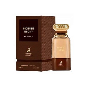 Perfume Maison Alhambra Incenso Ébano Eau de Parfum Unissex 80ML