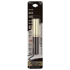 Delineador Milani Stay Put Infinite 110 Black Noir - 5mL