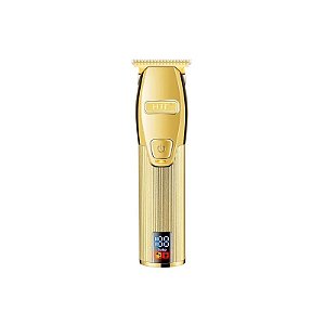 Máquina de Cortar Cabelo HTC AT-566 - Recarregável - Dourado