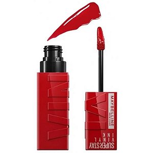 Batom Líquido Maybelline Super Stay Vinyl Ink 10 Lippy - 4.2mL