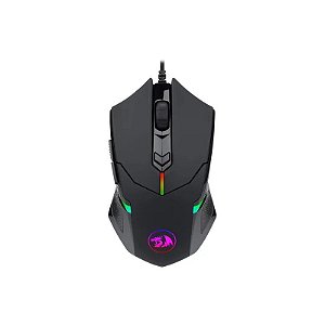 Mouse Gamer Redragon Centrophorus 2 M601-RGB 7200 Dpi USB - Preto