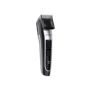 Máquina de Cortar Cabelo Aiwa AW-HCB906 Recarregável - Preto/Prata