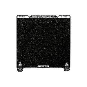Kit de Plataforma Pei Creality 235X235MM em Aço para Impressora 3D - 4004090104