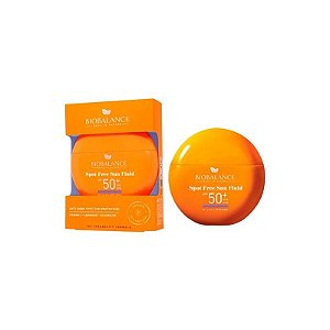 Protetor Facial Bio Balance Spot Free Sun Fluid Caixa FPS50 40ML