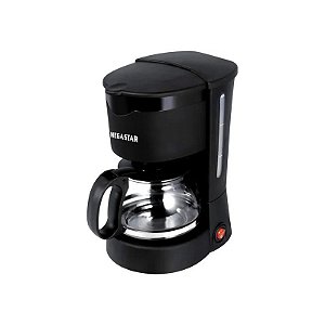 Cafeteira Mega Star CAF107 220V - Preta