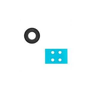 Proteção de Lente Dji Osmo Action 4 + Almofada Antiderrapante (Sem Caixa)