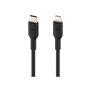 Cabo Belkin Boostcharge USB-C/Lightning 1M Preto X8000 - CAA003BT1MBK
