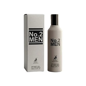 Água Corporal Maison Alhambra Número 2 Men - Eau Mystic - Masculino - 150ml