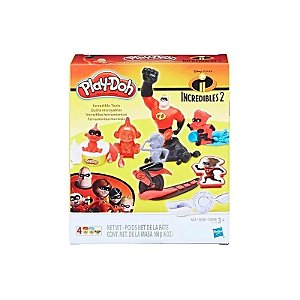 Massa de Modelar Hasbro Play Doh Os Incríveis E1939