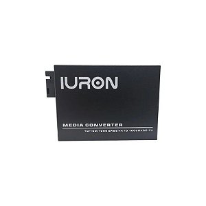 Conversor de Mídia 40km 10/100/1000M-SF-40B Giga TX1550NM Iuron