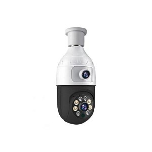 Câmera de Segurança Satélite A-CAM8003D 4MP Wi-Fi - Branco