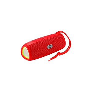 Caixa de Som G-Tide SH20 Bluetooth/Aux/USB Vermelha