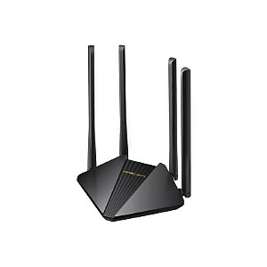 Roteador Wi-Fi Mercusys MR30G AC1200 4 Antenas Dualband Gigabit 2.4GHZ/5GHZ - Preto