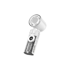 Mini Ventilador Portátil Smartfy VTP01W - Retrátil - Modo de Resfriamento - Recarregável - Branco