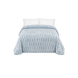 Cobertor Goldsun Pelúcia Queen Azul 218X230CM