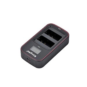 Carregador Kingma LCD USB Duplo DMW-BLG10 Panasonic