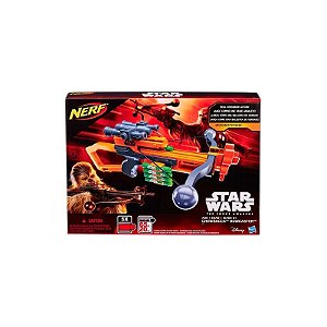 Lançador de Dardos de Espuma Hasbro Nerf Star Wars B3172 Chewbacca