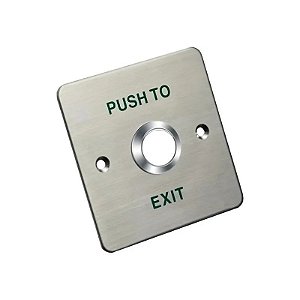 Botão de Saída e Emergência Hikvision DS-K7P01 - Prata