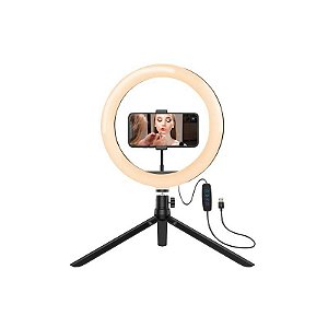 Holofote LED Argom Spotlight 9315 8" com Tripé ARG-LP-9315BK - Preto